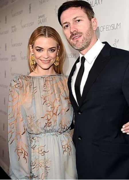 Kyle Newman with his estranged wife Jaime King